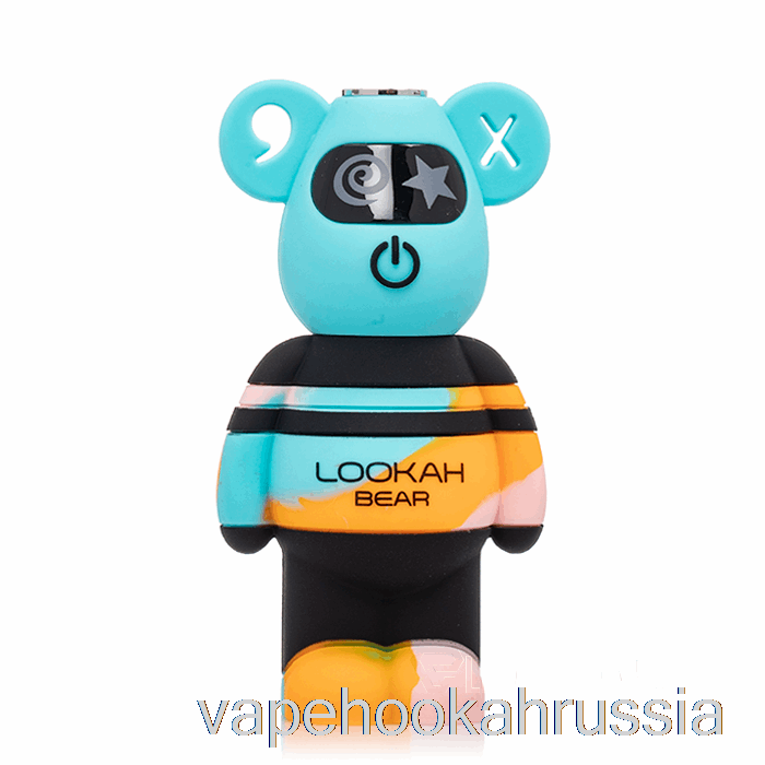Vape Russia Lookah Bear 510 аккумулятор синий галстук-краситель